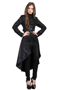 Gothic floor-length cocktail gown jacket coat JW091 - Gothlolibeauty