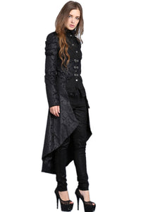Gothic floor-length cocktail gown jacket coat JW091 - Gothlolibeauty