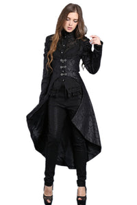 Gothic floor-length cocktail gown jacket coat JW091 - Gothlolibeauty