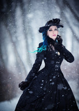 Load image into Gallery viewer, Gothic floor-length cocktail gown jacket coat JW091 - Gothlolibeauty