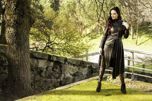 Load image into Gallery viewer, Gothique asymmetric bouffancy robe jacket with ghost belt JW093 - Gothlolibeauty