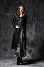Load image into Gallery viewer, Gothique asymmetric bouffancy robe jacket with ghost belt JW093 - Gothlolibeauty