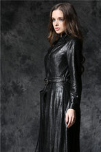 Load image into Gallery viewer, Gothique asymmetric bouffancy robe jacket with ghost belt JW093 - Gothlolibeauty