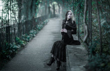 Load image into Gallery viewer, Multi-wear Packet hip long skirt KW061BK - Gothlolibeauty