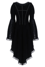 Load image into Gallery viewer, Gothic noble velvet pleated cocktail jacket JW104 - Gothlolibeauty