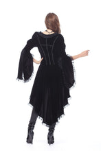 Load image into Gallery viewer, Gothic noble velvet pleated cocktail jacket JW104 - Gothlolibeauty