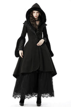 Load image into Gallery viewer, Gothic lady woolen cocktail coat with lovely collar JW123-1