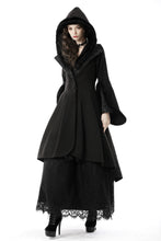 Load image into Gallery viewer, Gothic lady woolen cocktail coat with lovely collar JW123-1