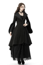 Load image into Gallery viewer, Gothic lady woolen cocktail coat with lovely collar JW123-1