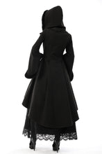 Load image into Gallery viewer, Gothic lady woolen cocktail coat with lovely collar JW123-1