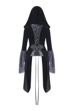 Load image into Gallery viewer, Gothic velvet hooded jacket JW159 - Gothlolibeauty