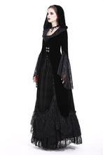 Load image into Gallery viewer, Gothic velvet hooded jacket JW159 - Gothlolibeauty