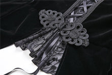 Load image into Gallery viewer, Gothic velvet hooded jacket JW159 - Gothlolibeauty