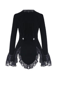 Gothic button jacket JW160 - Gothlolibeauty