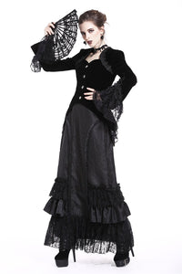 Gothic button jacket JW160 - Gothlolibeauty