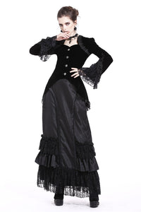 Gothic button jacket JW160 - Gothlolibeauty