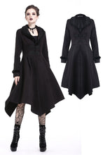 Load image into Gallery viewer, Gothic lady flower collar long coat JW167 - Gothlolibeauty