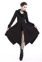 Load image into Gallery viewer, Gothic lady flower collar long coat JW167 - Gothlolibeauty