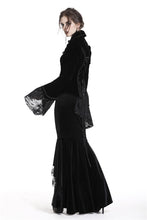 Load image into Gallery viewer, Gothic gorgeous bishop sleeves buttoned velvet jacket JW172 - Gothlolibeauty