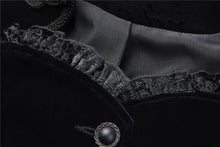 Load image into Gallery viewer, Gothic gorgeous bishop sleeves buttoned velvet jacket JW172 - Gothlolibeauty