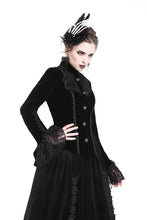 Load image into Gallery viewer, Gothic elegant lacey velvet blouse-shape jacket JW173 - Gothlolibeauty