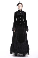 Load image into Gallery viewer, Gothic elegant lacey velvet blouse-shape jacket JW173 - Gothlolibeauty