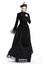 Load image into Gallery viewer, Gothic elegant lacey velvet blouse-shape jacket JW173 - Gothlolibeauty