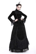 Load image into Gallery viewer, Gothic elegant lacey velvet blouse-shape jacket JW173 - Gothlolibeauty