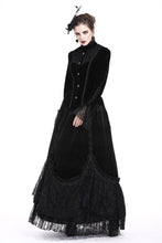 Load image into Gallery viewer, Gothic elegant lacey velvet blouse-shape jacket JW173 - Gothlolibeauty