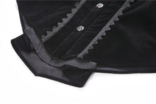 Load image into Gallery viewer, Gothic elegant lacey velvet blouse-shape jacket JW173 - Gothlolibeauty