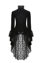 Load image into Gallery viewer, Gothic velvet swallow lace tail jacket JW174 - Gothlolibeauty