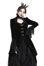 Load image into Gallery viewer, Gothic velvet swallow lace tail jacket JW174 - Gothlolibeauty