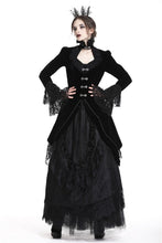 Load image into Gallery viewer, Gothic velvet swallow lace tail jacket JW174 - Gothlolibeauty