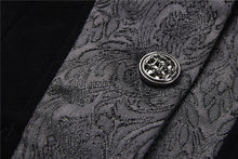 Load image into Gallery viewer, Gothic royal floral stand-up collar velvet jacket JW180 - Gothlolibeauty