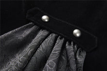 Load image into Gallery viewer, Gothic bat collar velvet short tailed jacket JW182 - Gothlolibeauty