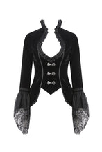 Load image into Gallery viewer, Gothic elegant velvet jacket JW184 - Gothlolibeauty