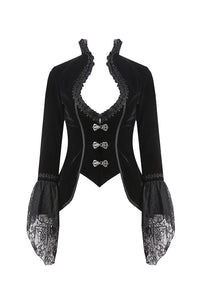 Gothic elegant velvet jacket JW184 - Gothlolibeauty
