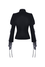 Load image into Gallery viewer, Elegant gothic velvet and lace jacket JW189 - Gothlolibeauty
