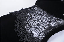 Load image into Gallery viewer, Elegant gothic velvet and lace jacket JW189 - Gothlolibeauty