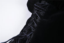 Load image into Gallery viewer, Elegant gothic velvet and lace jacket JW189 - Gothlolibeauty