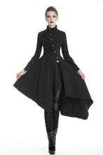 Load image into Gallery viewer, Punk long jacket with oblique asymmetrical shape JW208 - Gothlolibeauty