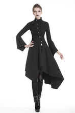 Load image into Gallery viewer, Punk long jacket with oblique asymmetrical shape JW208 - Gothlolibeauty