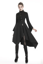 Load image into Gallery viewer, Punk long jacket with oblique asymmetrical shape JW208 - Gothlolibeauty