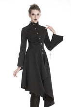 Load image into Gallery viewer, Punk long jacket with oblique asymmetrical shape JW208 - Gothlolibeauty