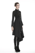 Load image into Gallery viewer, Punk long jacket with oblique asymmetrical shape JW208 - Gothlolibeauty