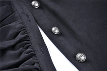 Load image into Gallery viewer, Punk long jacket with oblique asymmetrical shape JW208 - Gothlolibeauty