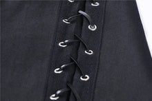 Load image into Gallery viewer, Punk long jacket with oblique asymmetrical shape JW208 - Gothlolibeauty