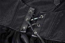 Load image into Gallery viewer, Punk chiffon irregular hem underbust sleeveless jacket JW212 - Gothlolibeauty