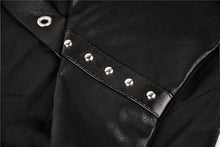 Load image into Gallery viewer, Punk chiffon irregular hem underbust sleeveless jacket JW212 - Gothlolibeauty
