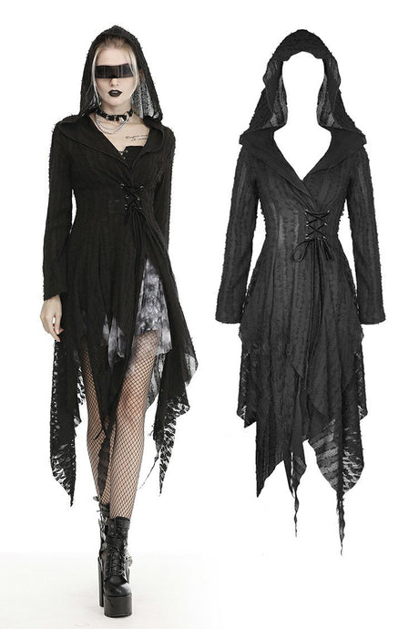 Punk shredded cardigan thin coat JW214